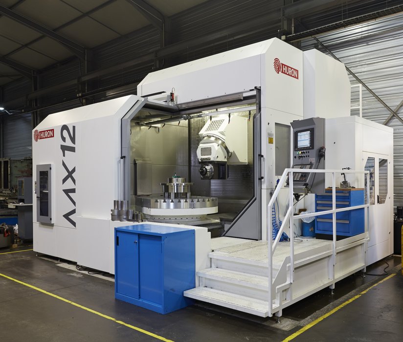 Mécanat Précision acquires a Huron MX 12 M 5-axis milling centre
